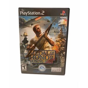 Medal of Honor Rising Sun E.A. Games Game Disk for Playstation 2 Game System
